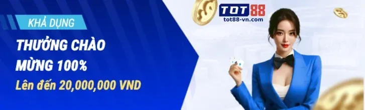 Thưởng chào mừng cho thành viên mới vipwwin